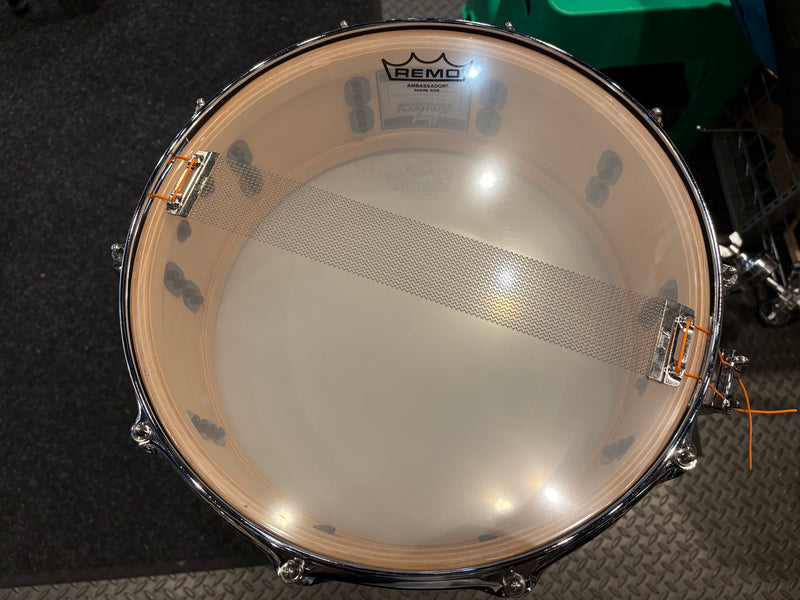[USED] Pearl Masters Maple Reserve Satin Rose Gold snare drum MRV1455S/C