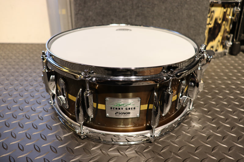 SONOR ソナー ベニー・グレブ シグネチャースネアドラム SSD-13575BG-SDB2.0