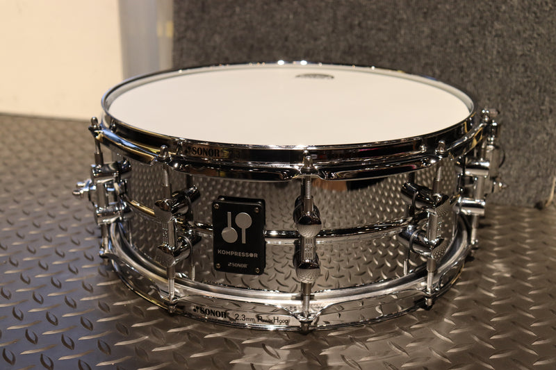 SONOR ソナー Kompressor スネアドラム スティール KS-14575SDS