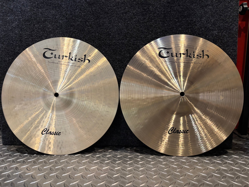 TURKISH ターキッシュ Classic 14″ Hihat Medium Pair