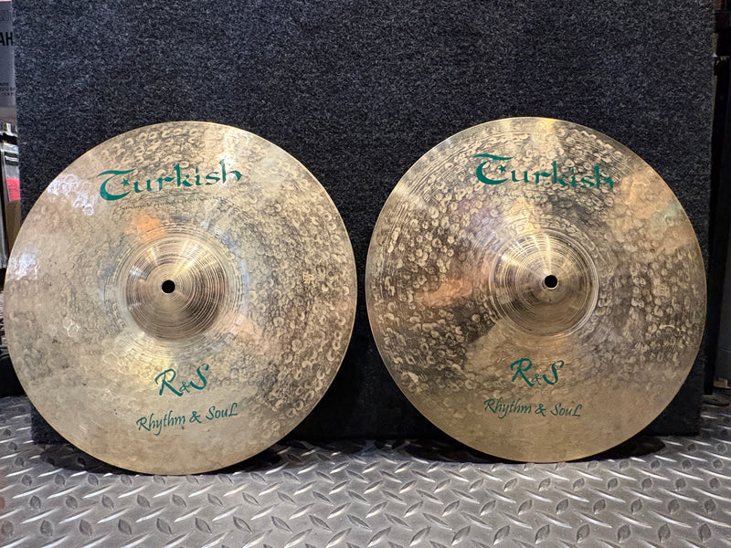 TURKISH ターキッシュ Rhythm&Soul 14" Hihat ハイハット RS-14H