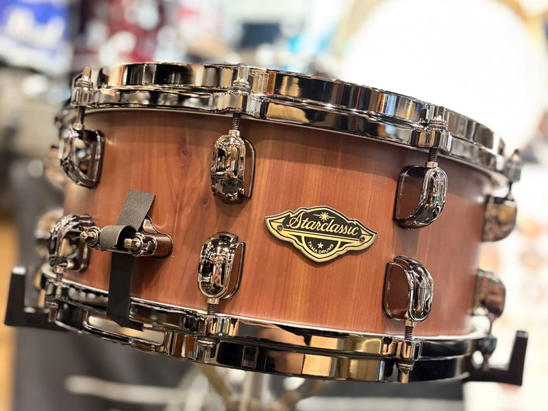 TAMA STARCLASSIC Walnut/Birch 14"x6" Snare Drum WBSS146BNC-MBC