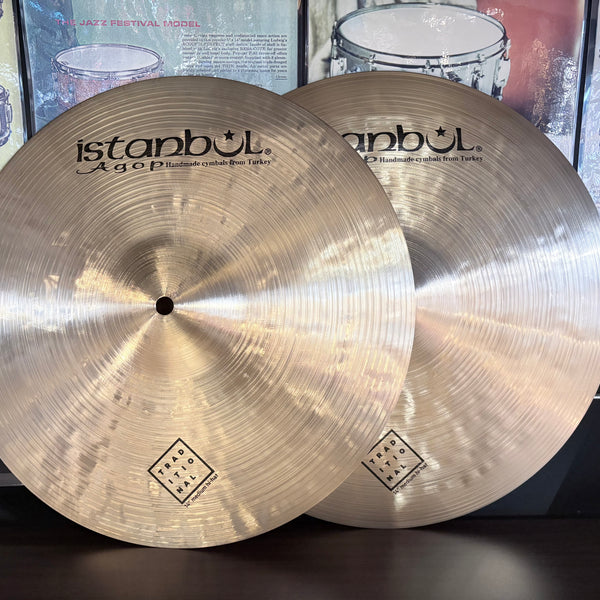 istanbul Agop 14” Traditional Series Medium Hihats