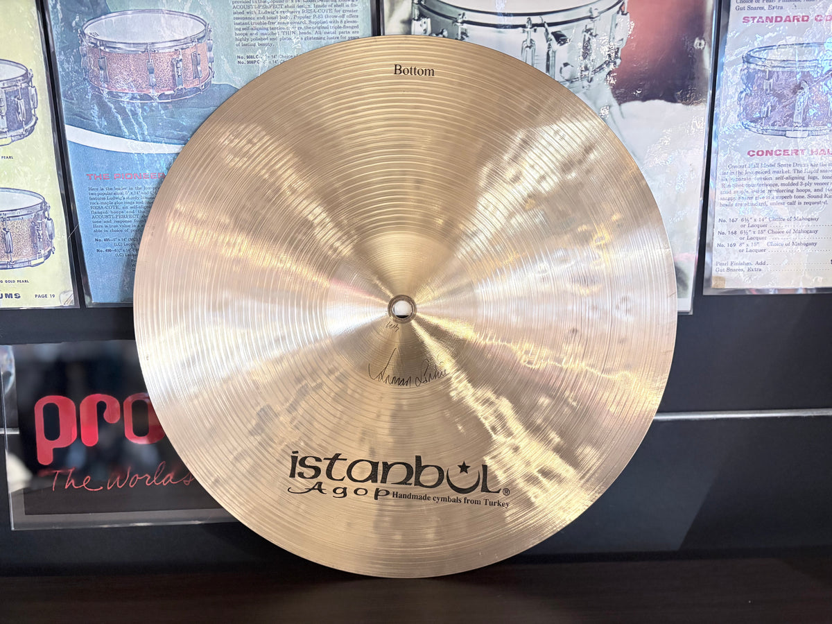 Istanbul Agop Traditional ハイハット14 ボトムのみ istanbul Agop 14” Traditional Series Medium Hihats