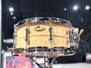 M Drummus KURINUKI series cypress "Hinoki" snare drum with ribs KR-1465H