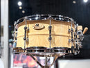 M Drummus KURINUKI series cypress "Hinoki" snare drum with ribs KR-1465H