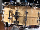 M Drummus KURINUKI series cypress "Hinoki" snare drum with ribs KR-1465H
