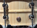 M Drummus KURINUKI series cypress "Hinoki" snare drum with ribs KR-1465H