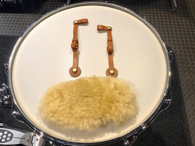 PUTSOUNDS Leather Mute[For Snare Drum] Brown ミュート