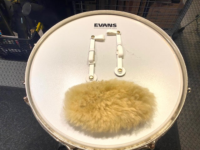 PUTSOUNDS Leather Mute[For Snare Drum] White ミュート