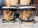MEINL 6.75"&8" Bongo FWB190LB -Marathon® Designer Series Wood Bongo, Leopard Burl-