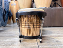 MEINL 6.75"&8" Bongo FWB190LB -Marathon® Designer Series Wood Bongo, Leopard Burl-