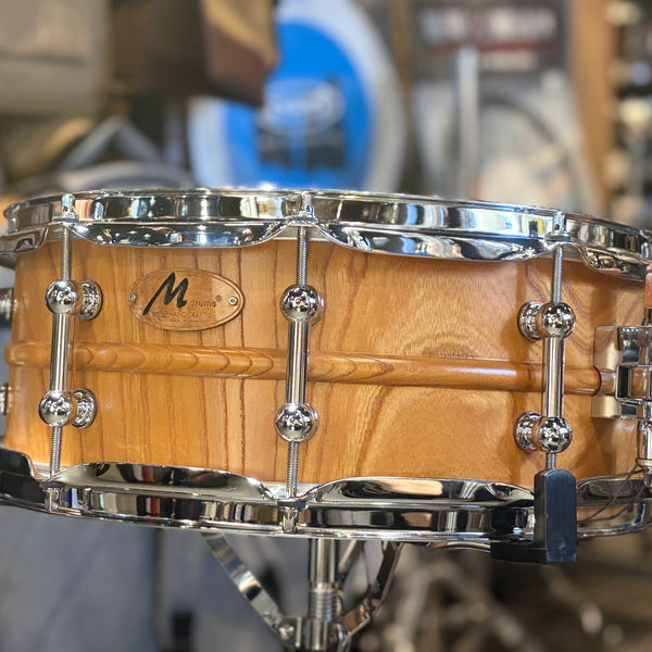 MAKAI／MILLENNIUM ドラムンベース エレクトロニカ 廃盤 M drums エムドラムス 欅 ”Keyaki” Zelkova スネアドラム KR-1455-K