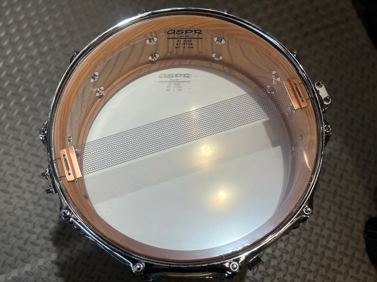 M drums M drums Keyaki “Keyaki” Zelkova snare drum KR-1455-K