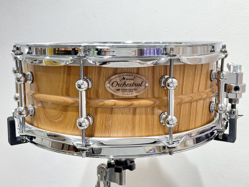 M drums エムドラムス Orchestral Series 欅"Keyaki"Zelkova リブ付 KR-1455-KS-JPC