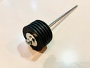 PUTSOUNDS Leather Beater[Hard Black] Bass drum beater