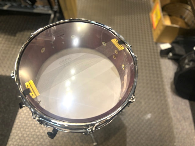 INAMI CUSTOM DRUMS Purple Heart Stave Snare Drum