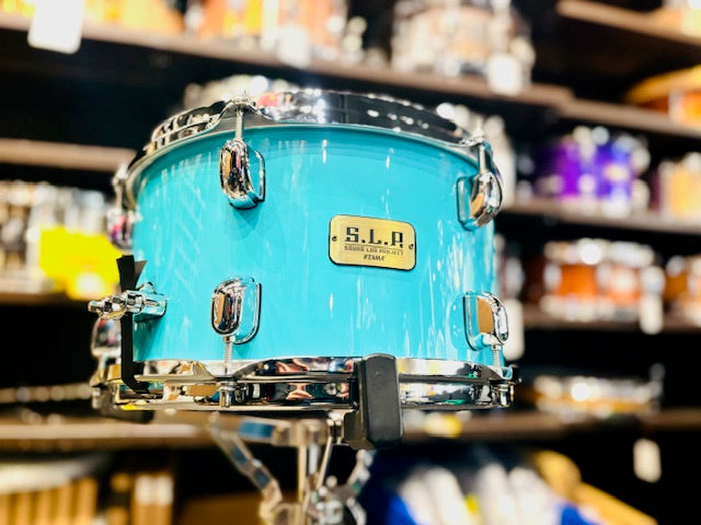 TAMA S.L.P. Mod Bubinga 12"x7" LBU127P-ETQ   Electro Turquoise (ETQ) スネアドラム