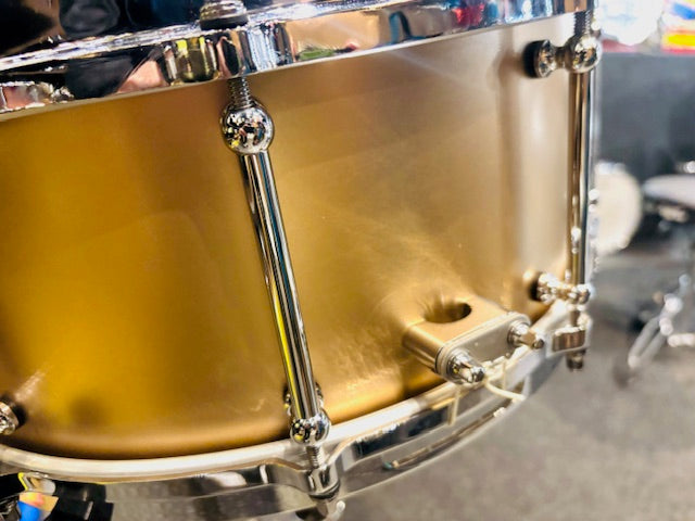 【USED】riddim Cast Bronze 14"x6" Snare Drum スネアドラム