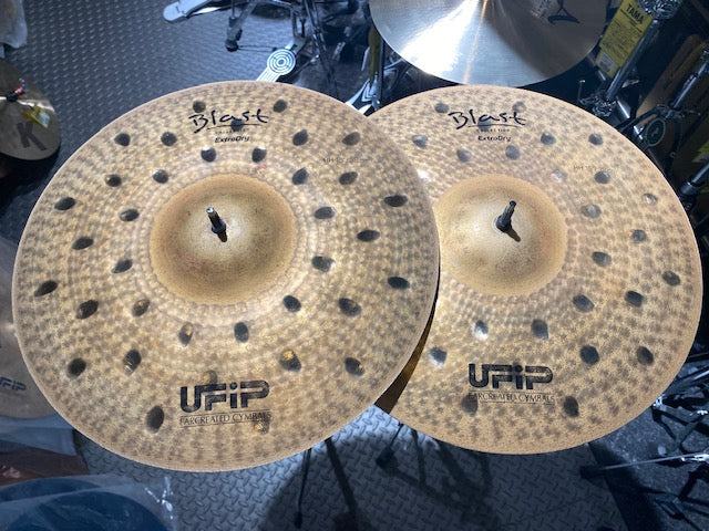 [One-off special price] UFIP Blast Collection Series 15” Extra Dry Hihats