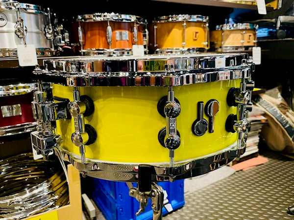 SONOR SQ2 スネアドラム SQ-1455SD-MH/1016/C/D #Sulfur Yellow