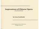 Impressions of Chinese Opera for Percussion Duo