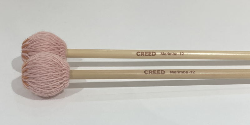 CREED マリンバ マレット 毛糸シリーズ Marimba-12 ミディアム・ハード