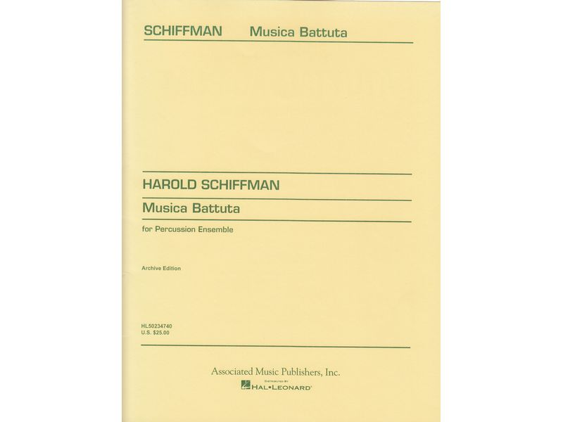 Musica Battuta for Percussion Ensemble