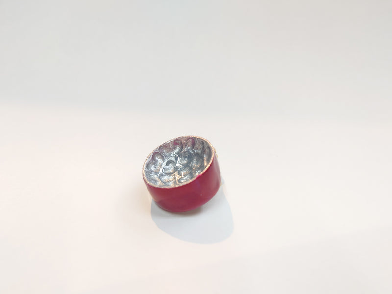 oreille33 handmade スティールパン型イヤリング10ｍｍ