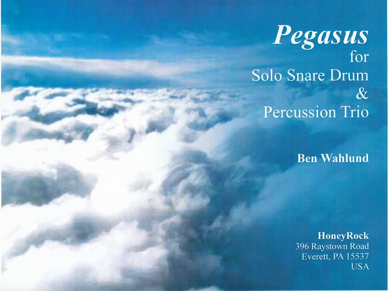 Pegasus for Solo Snare Drum and Percussion Trio / Pegasus