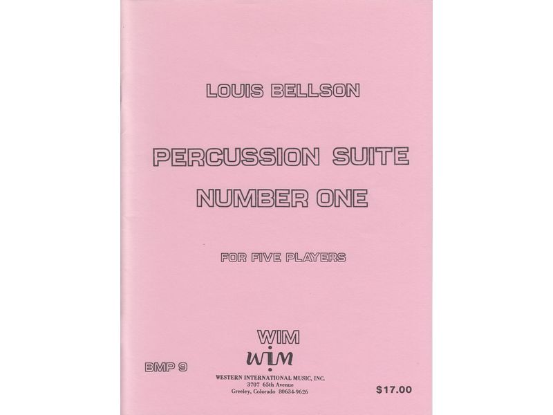 Percussion Suite Number One for Five Players (Bellson)