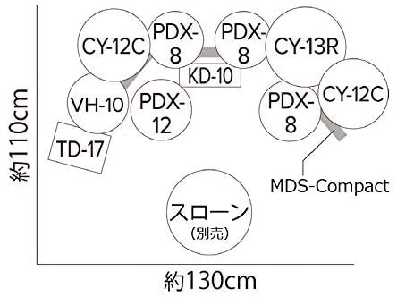 [Translation ant special price] ROLAND Roland V-Drum TD-17KVX2 *Rack stand included