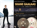 Zildjian Artist Stack Series Shane Gaalaas - Type. A Small Stack Configuration