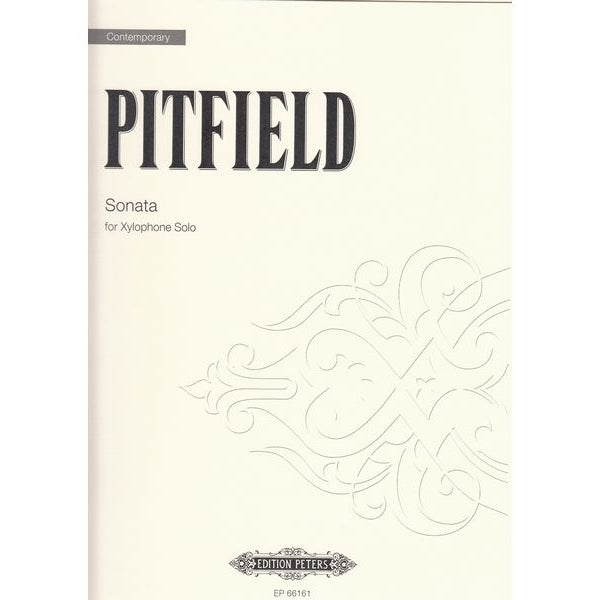 SONATA for Xylophone Solo / ソナタ (ピットフィールド)