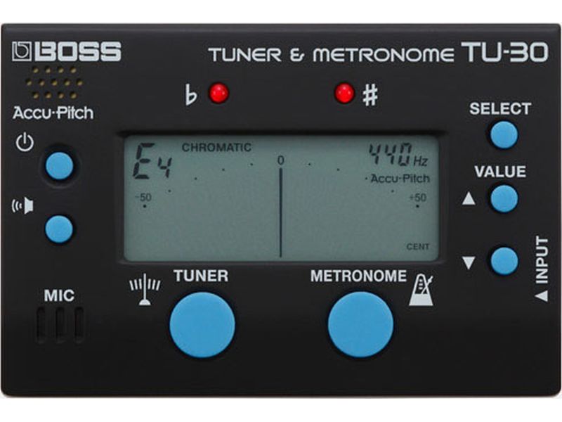 BOSS TU-30 Tuner & Metronome