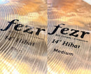 Koide Cymbals Fezr 14" Hi-Hats (pair) Thin│Medium│Heavy FZ-14HT/HM/HH