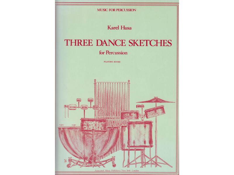 Three Dance Sketches for Percussion / スリー・ダンス・スケッチ （4重奏)