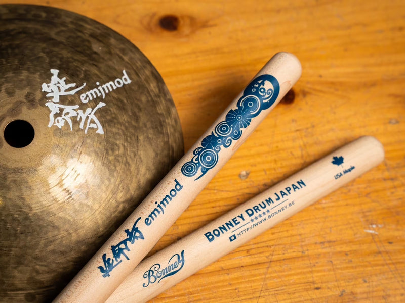 emjmod × Bonney Drum Japan collaboration drumsticks