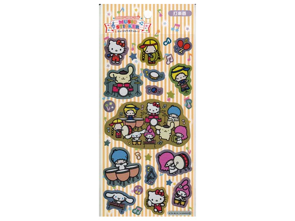 株)たんぽぽ ミュージックステッカー MUSIC STICKER 打楽器