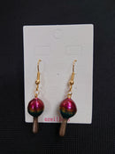 oreille33 handmade マラカス型イヤリング＆ピアス