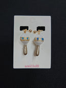 oreille33 handmade マラカス型イヤリング＆ピアス