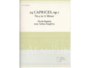 24 Caprices Op.1 No.5 / 24のカプリース 第五番 イ短調