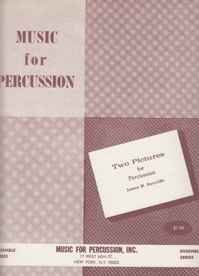 Two Pictures for Percussion / トゥー・ピクチャーズ