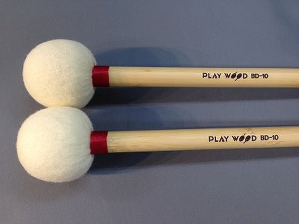 k*n様 PAYSONバスドラムマレット：ROLLER 2本組 PLAYWOOD バスドラムマレット BD-10 H・レンベンスモデル