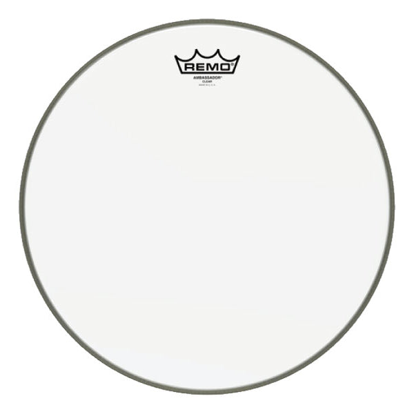 TOTO サイン入りドラムヘッド レモ クリアアンバサダー ドラムヘッド C-14BA