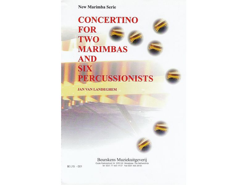 Concertino for Two Marimbas and Six Percussionists