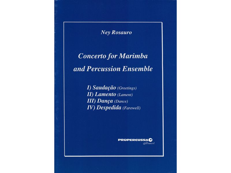 Concerto for Marimba and Percussion Ensemble