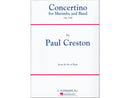 Concertino for Marimba and Band / Paul Creston