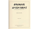 Criminal Intentions for Multi Percussion Solo