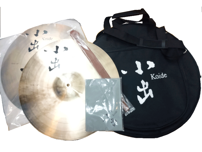Koide x JPC 703 Combined cymbals KomakiMusic 90th Anniv. 18 inch limited 3 pairs